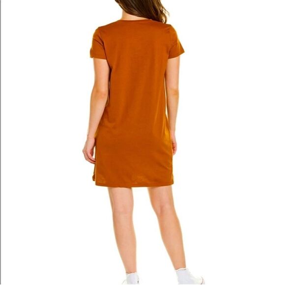 Madewell vintage v-neck t shirt dress golden pecan - Picture 2 of 7